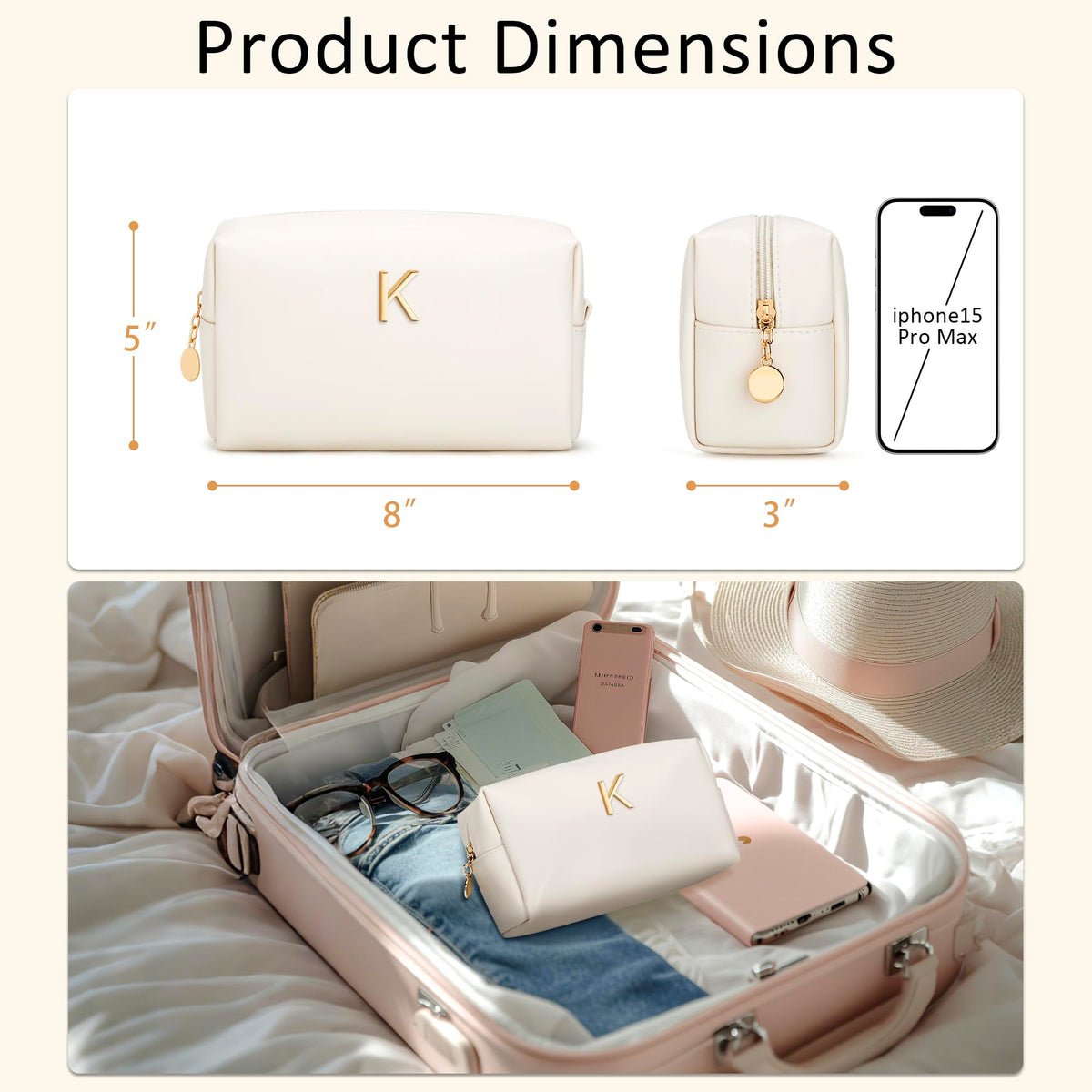 Trousse CLOUDWINGS dans un cadre de voyage stylisé
