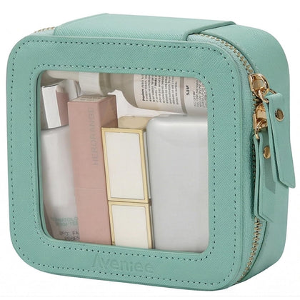 Trousse de maquillage Aveniee mini transparente vue avant