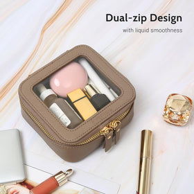 Trousse de maquillage Aveniee ouverte avec cosmétiques