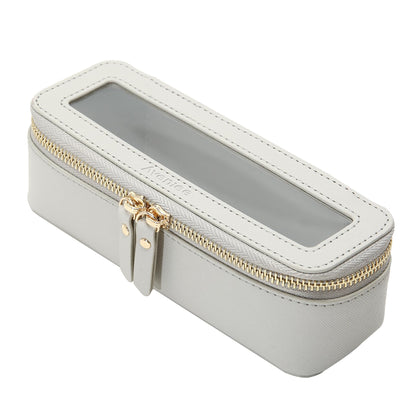 Trousse de maquillage Aveniee transparente vue de face