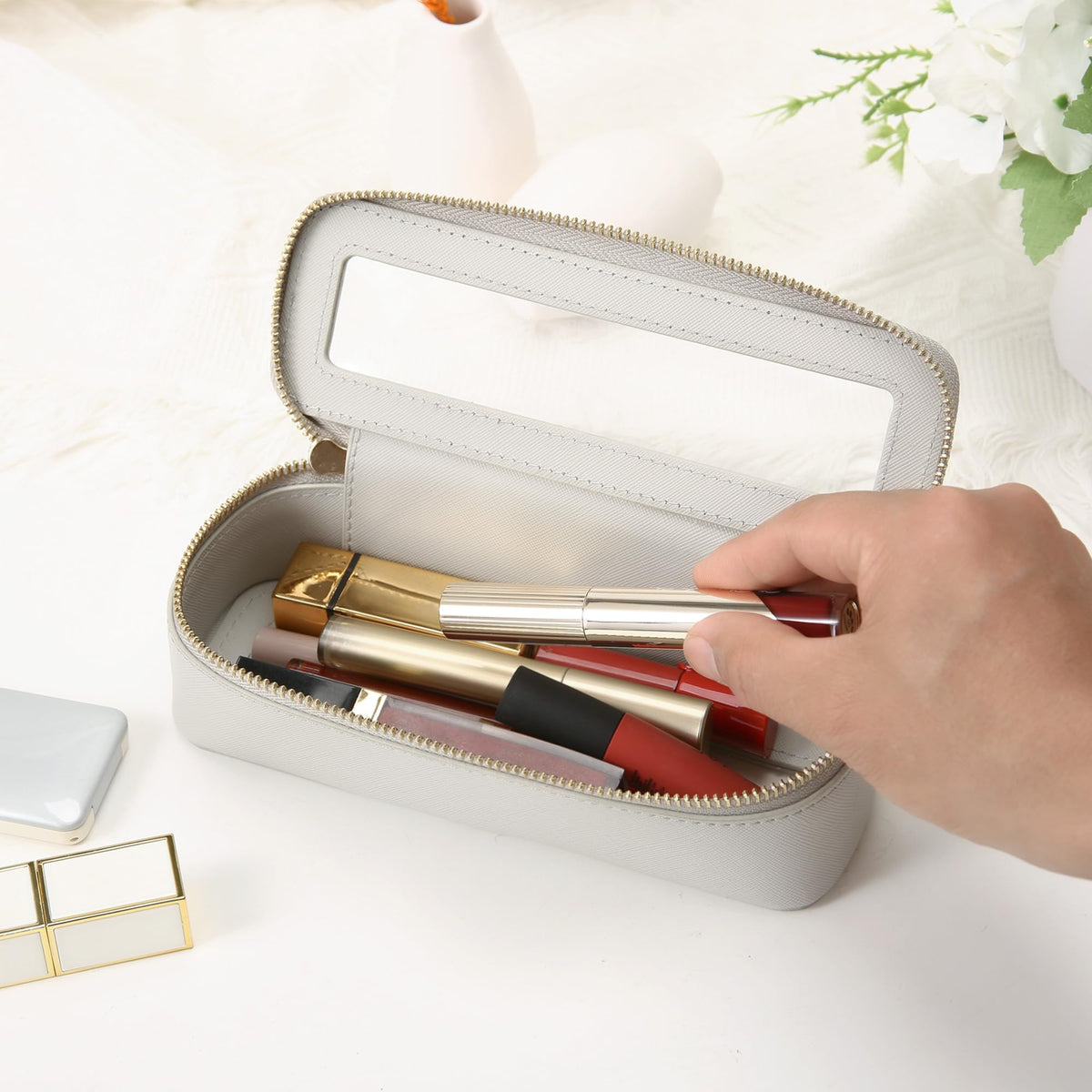Trousse de maquillage Aveniee vue de dos