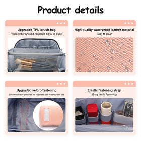 Trousse de maquillage BOYATU avec accessoires de beauté