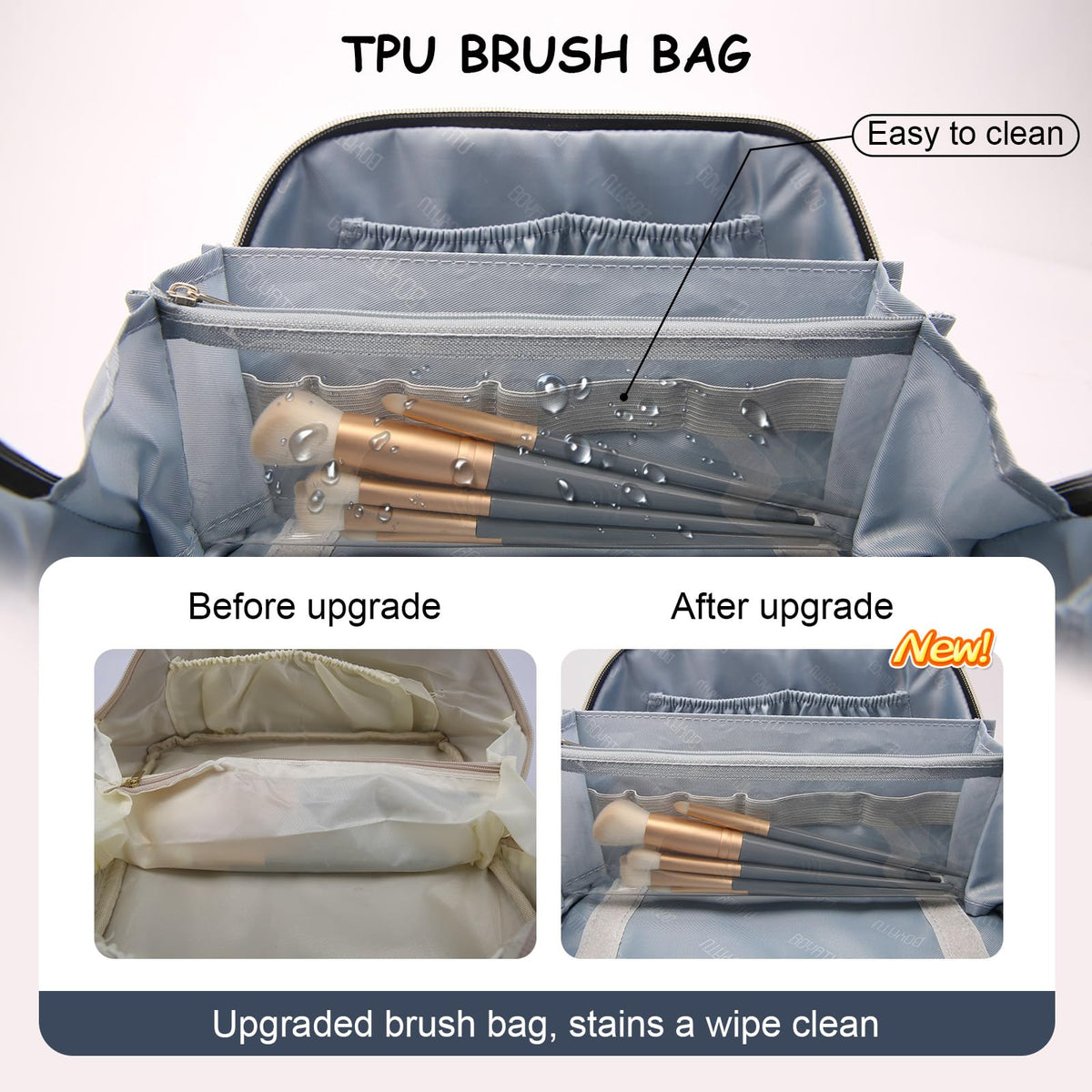 Trousse de maquillage BOYATU avec produits de beauté à l'intérieur