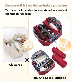 Trousse de maquillage BOYATU dans sa boîte-cadeau élégante