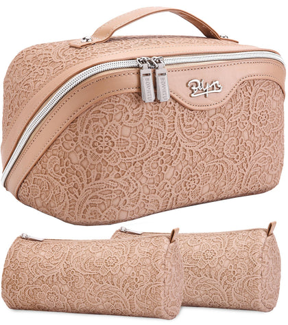 Trousse de maquillage BOYATU vue de face en cuir PU A-Tan