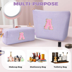Trousse de maquillage Btffitting ouverte avec des produits de beauté