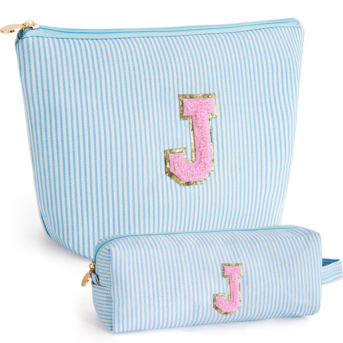 Trousse de maquillage Btffitting vue avant avec initiales personnalisées