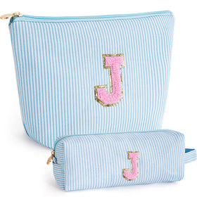 Trousse de maquillage Btffitting vue avant avec initiales personnalisées