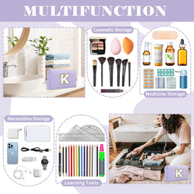 Trousse de maquillage ChaoGreat avec zip doré et design élégant