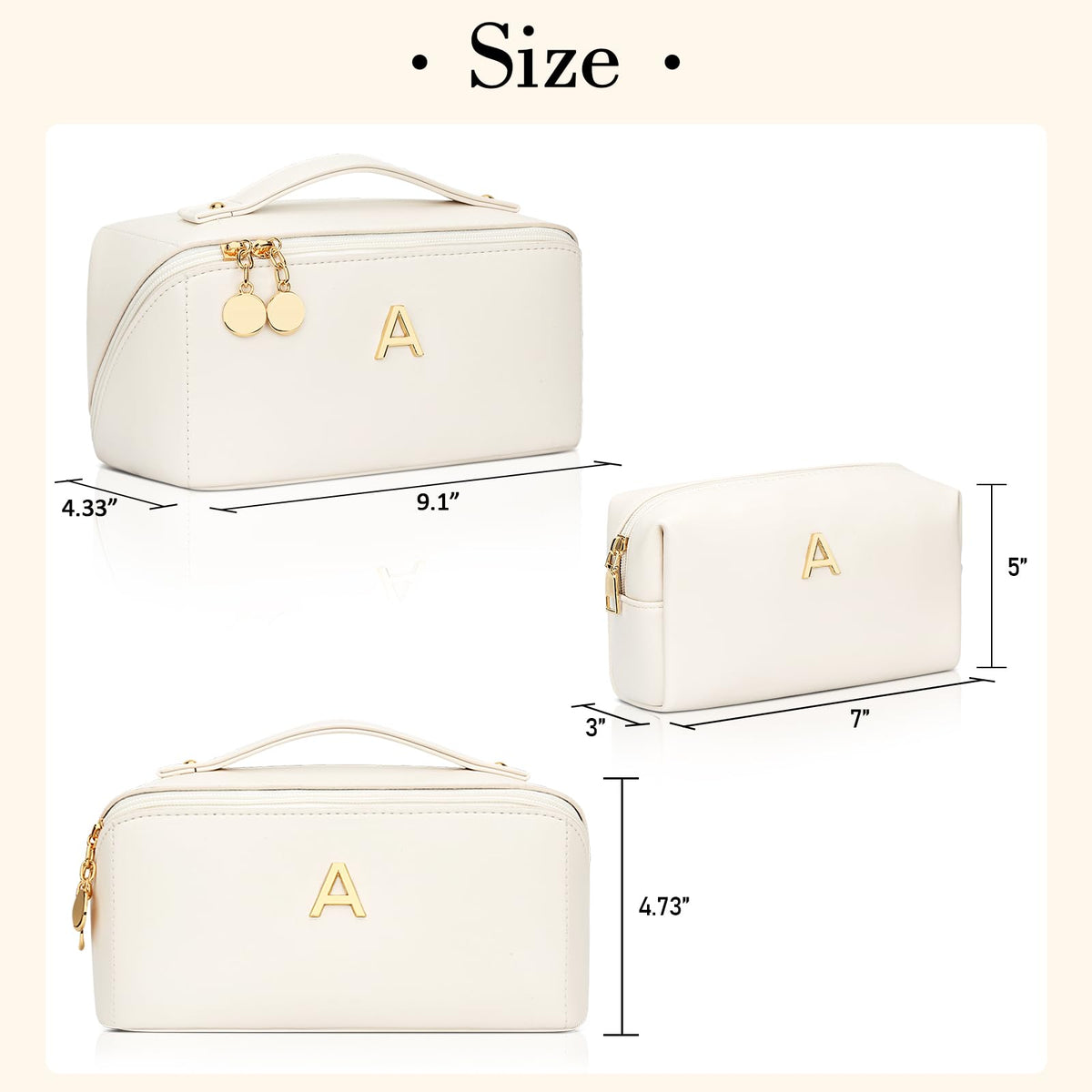 Trousse de maquillage CLOUDWINGS avec petits accessoires de beauté