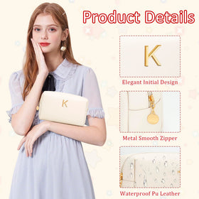 Trousse de maquillage CLOUDWINGS pliée pour un rangement facile