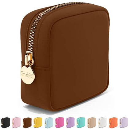 Trousse de maquillage Embla chocolat vue de face