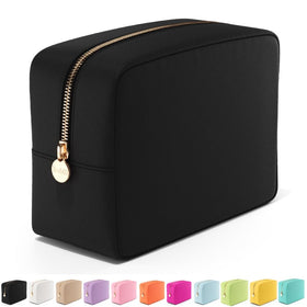 Trousse de maquillage Embla modèle bleu avec fermeture éclair