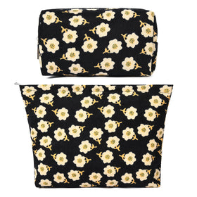 Trousse de maquillage fleurie SOIDRAM vue de face