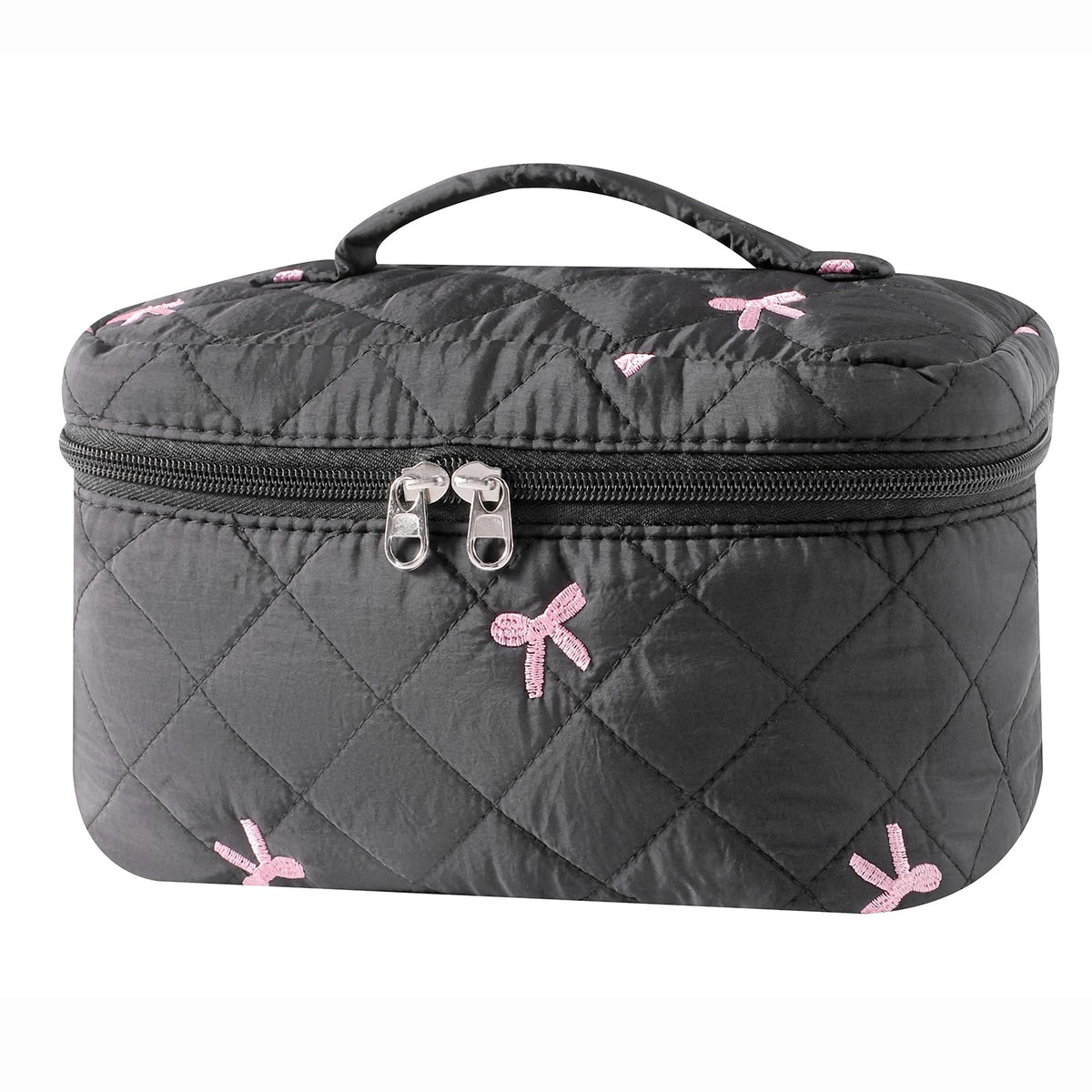 Trousse de maquillage fleurie uekeboag vue avant avec motif floral