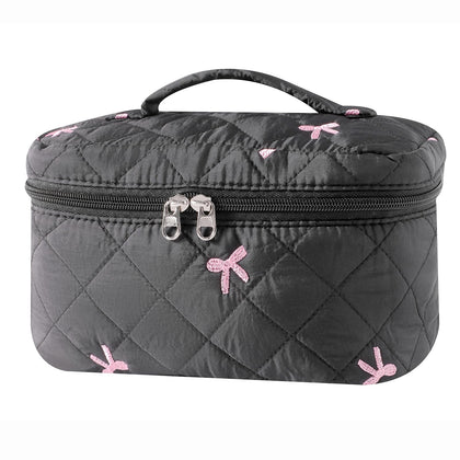 Trousse de maquillage fleurie uekeboag vue avant avec motif floral