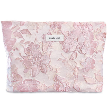 Trousse de maquillage florale STARDW vue avant avec design élégant
