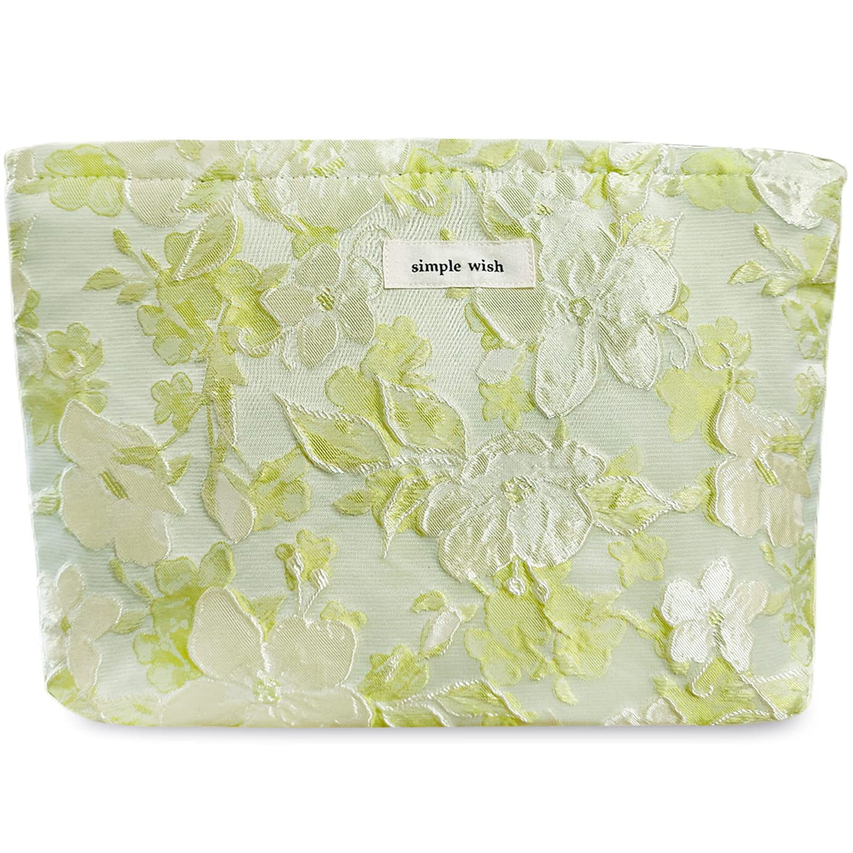 Trousse de maquillage florale STARDW vue avant avec motifs colorés