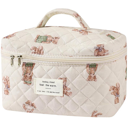 Trousse de maquillage Gosect modèle floral vue avant