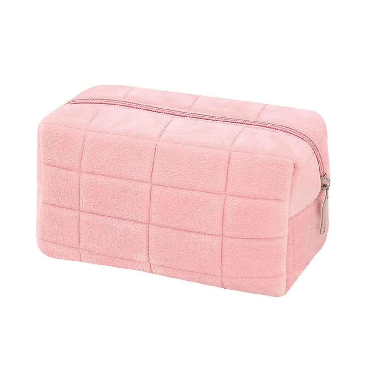 Trousse de maquillage HABUAETY Y2K motif checkered vue de face