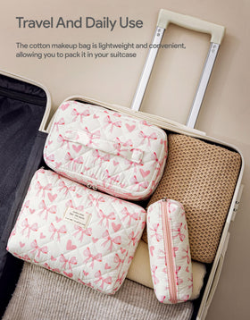Trousse de maquillage HBselect en position verticale sur une table