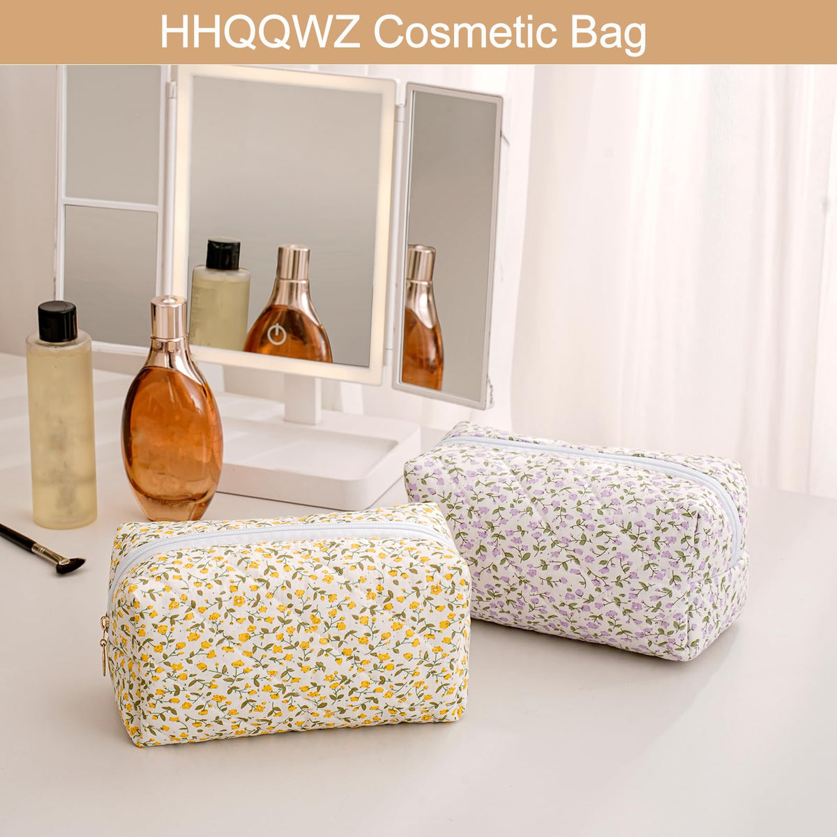 Trousse de maquillage HHQQWZ en couleur rose et violet