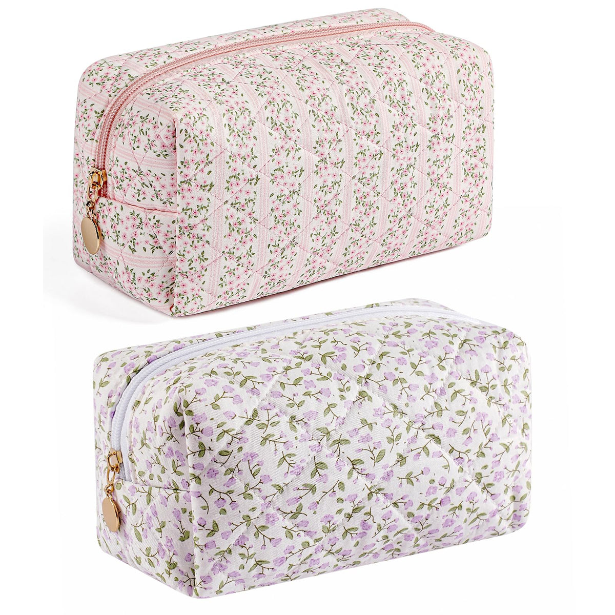 Trousse de maquillage HHQQWZ fleurs vue de face