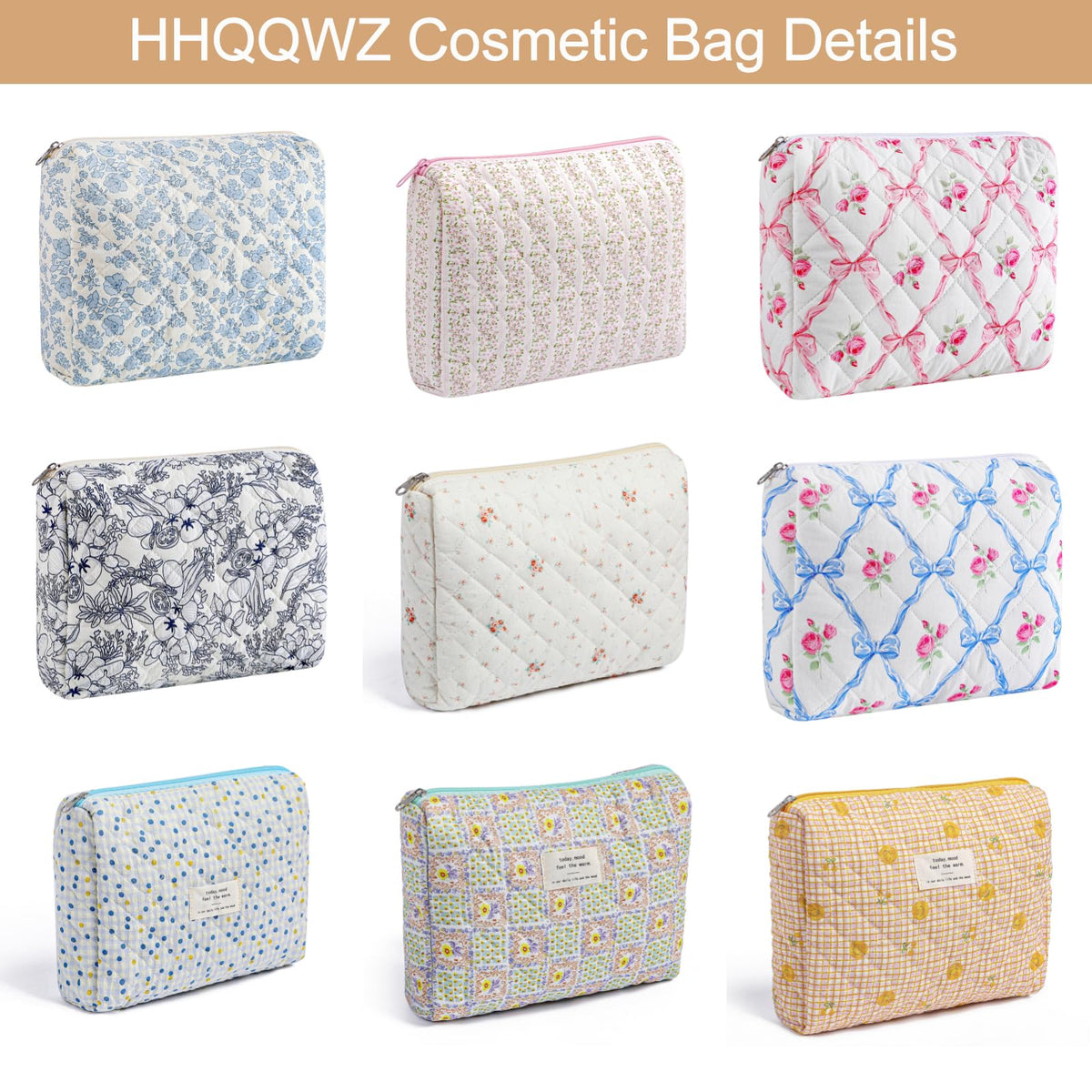 Trousse de maquillage HHQQWZ pliée pour le rangement