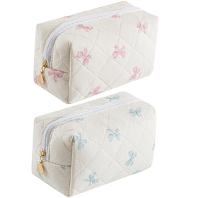 Trousse de maquillage HHQQWZ rose et bleu vue avant