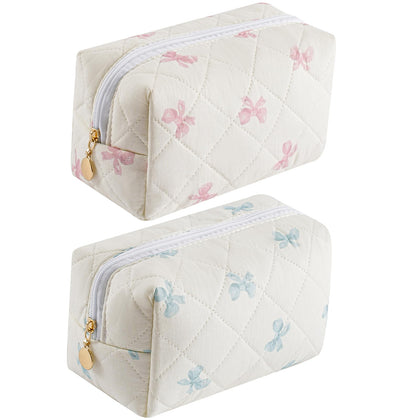 Trousse de maquillage HHQQWZ rose et bleu vue avant