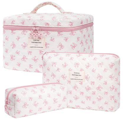 Trousse de maquillage honitty florale vue avant