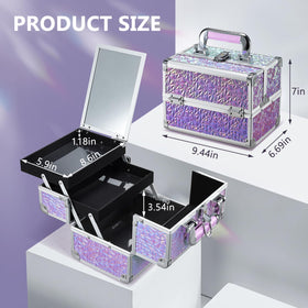 Trousse de maquillage Joligrace avec clé de verrouillage