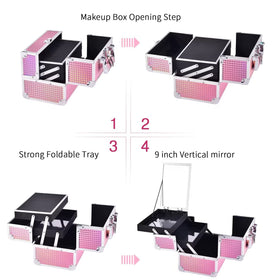 Trousse de maquillage Joligrace en extérieur