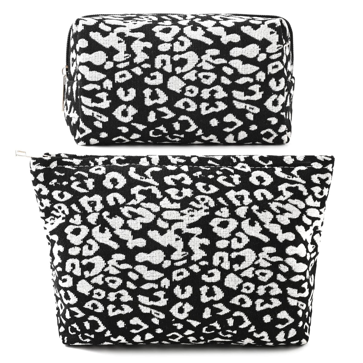 Trousse de maquillage léopard SOIDRAM vue avant avec motifs distinctifs