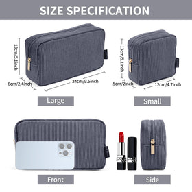 Trousse de maquillage MAGEFY avec fermeture éclair en gros plan