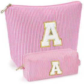 Trousse de maquillage Mibasies rose vue de face