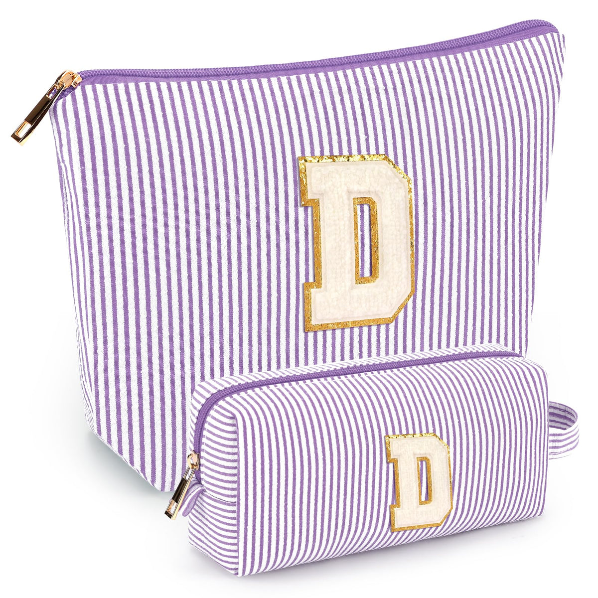 Trousse de maquillage mibasies violet vue de face