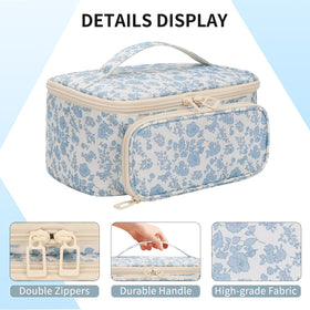 Trousse de maquillage OCHEAL avec séparateur velcro amovible