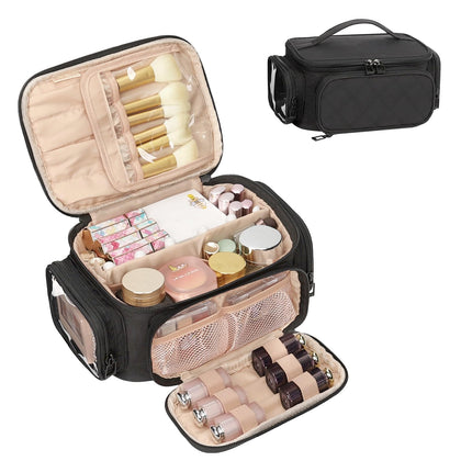 Trousse de maquillage OCHEAL vue avant avec compartiments multiples