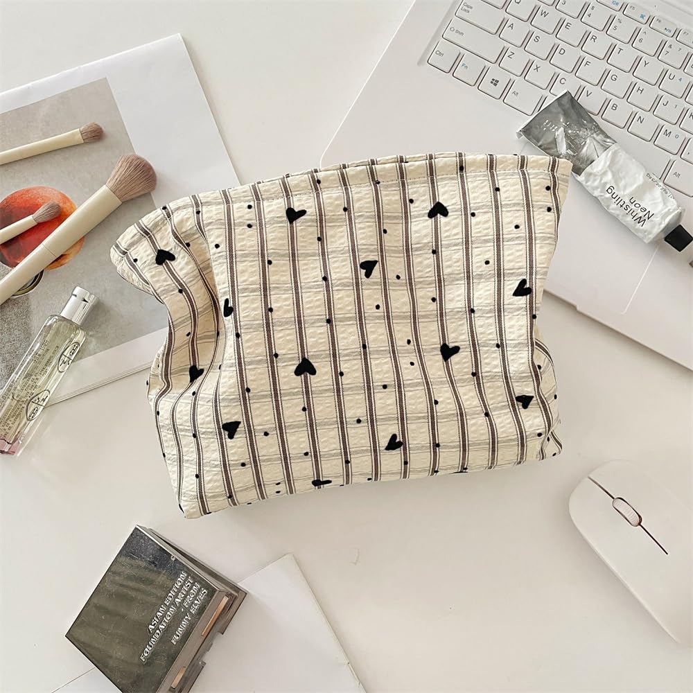 Trousse de maquillage PAZIMIIK avec accessoires cosmétiques