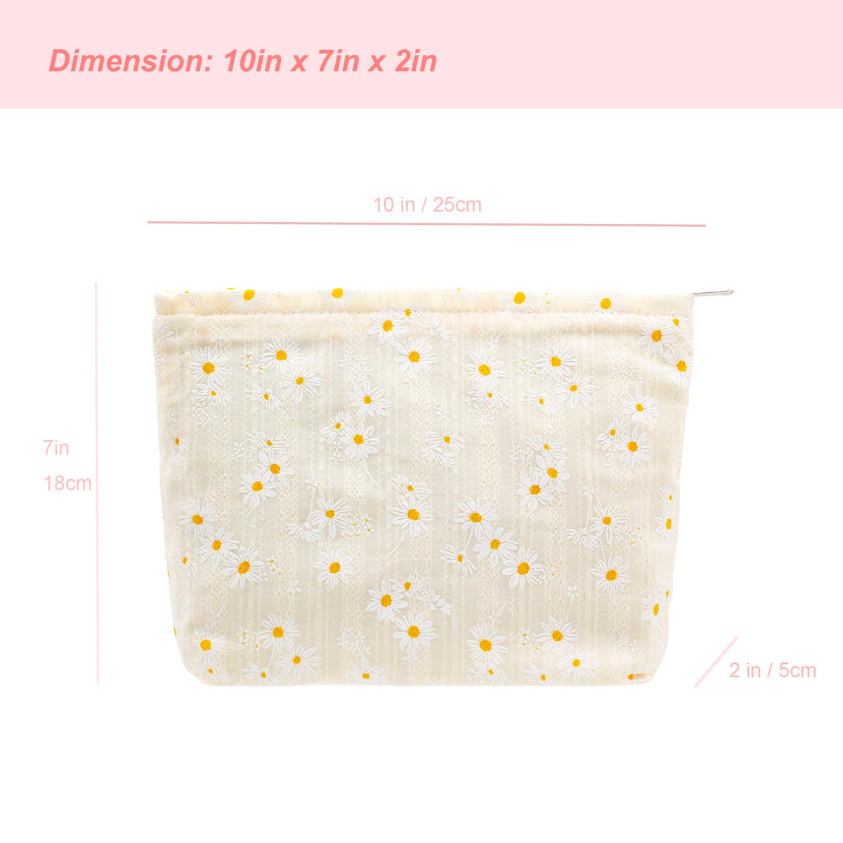 Trousse de maquillage PAZIMIIK avec cosmétiques organisés