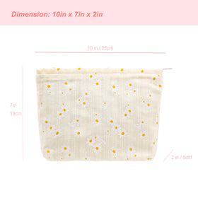 Trousse de maquillage PAZIMIIK avec cosmétiques organisés