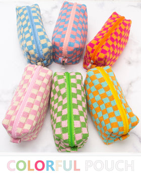 Trousse de maquillage PAZIMIIK avec des produits de beauté