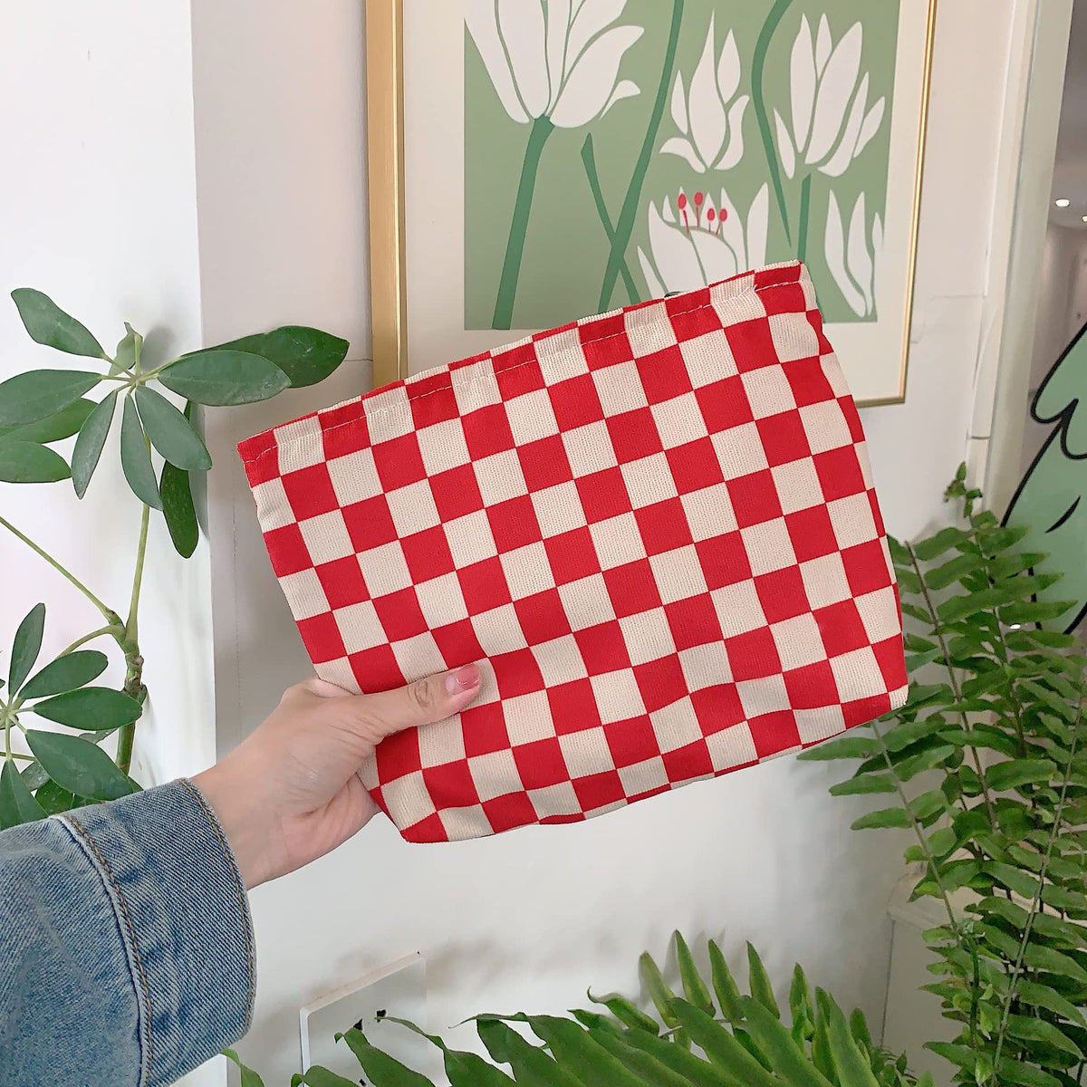 Trousse de maquillage PAZIMIIK avec un fond de voyage