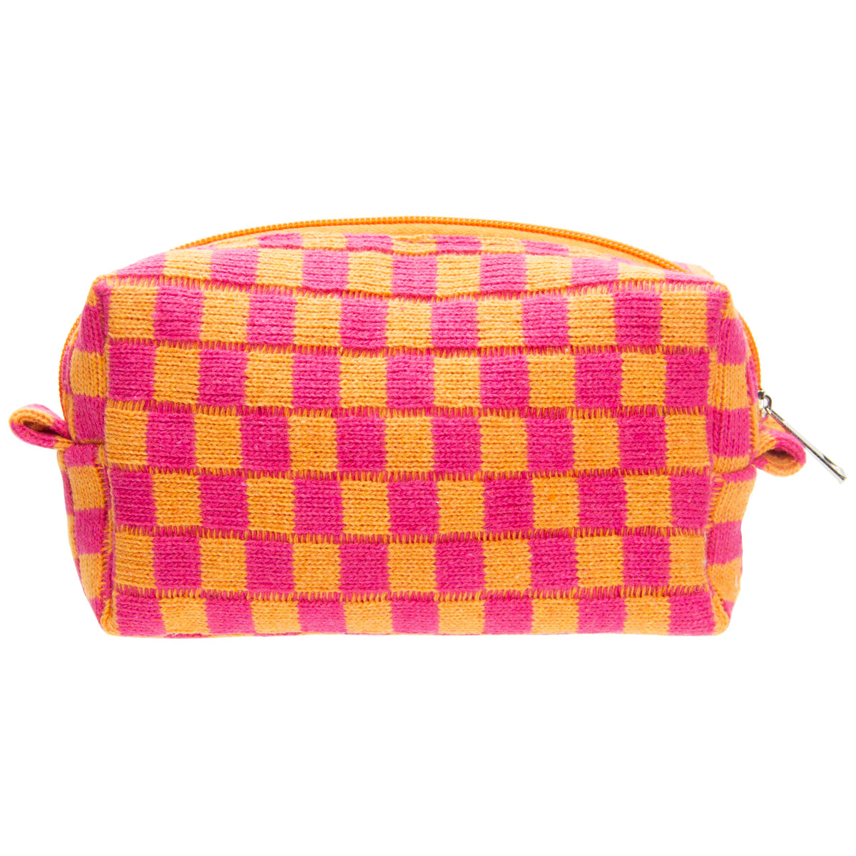 Trousse de maquillage PAZIMIIK rouge orange vue de face