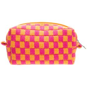 Trousse de maquillage PAZIMIIK rouge orange vue de face