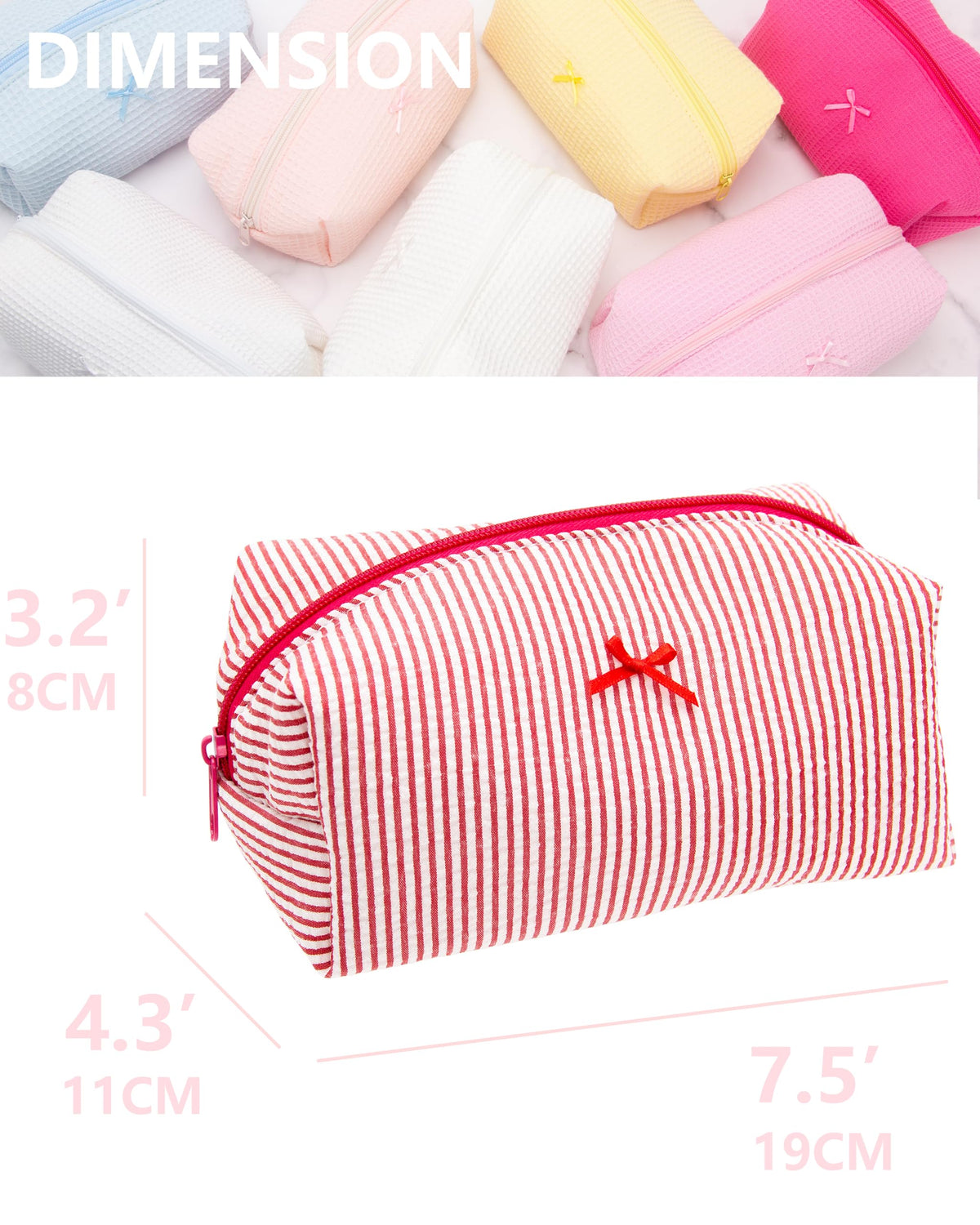 Trousse de maquillage PAZIMIIK vue de dessus