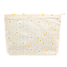 Trousse de maquillage plat PAZIMIIK beige pâle vue avant
