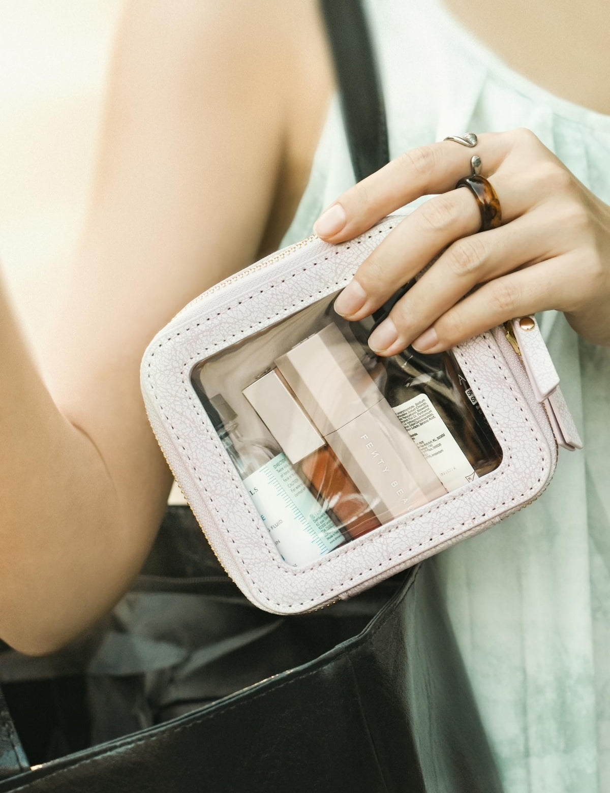 Trousse de maquillage Popvibe et ses dimensions