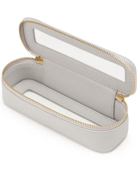 Trousse de maquillage Popvibe transparente vue de face